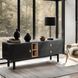 ТВ Тумба MEBEL ELITE ARTI 140 Черный