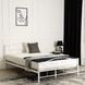 Кровать металлическая 160x200 см MEBEL ELITE GRIFFIN Белый