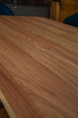 Стіл розкладний TORINO B/G Intarsio 140(180)x80 Блеквуд ячмінний / Графіт жива фотографія