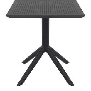 Cтол Siesta Onto Sky Table 70 Black реальная фотография