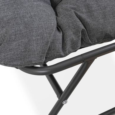Комплект садових меблів MEBEL ELITE NIKEA Сірий жива фотографія