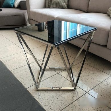 Журнальний столик SILVER B Signal 50x50 жива фотографія