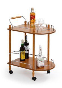 Барний столик BAR-4 Halmar Дуб 60x40x75 жива фотографія