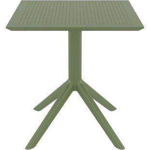 Cтол Siesta Onto Sky Table 70 Olive Green реальная фотография