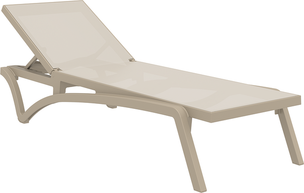 Комплект 2 шезлонга Onto Siesta Pacific + Стол Siesta Ocean Side Table - Taupe