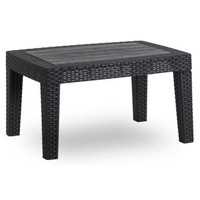 Комплект садовой мебели MEBEL ELITE BRANDON Черный