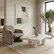 Журнальний столик MEBEL ELITE PLAYA 117x76 Білий