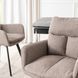 Стілець поворотний MEBEL ELITE CORTADO Velvet Коричневий жива фотографія
