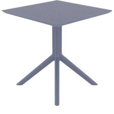 Cтол Siesta Onto Sky Table 70 Dark grey реальная фотография
