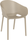 Комплект 2 стула Siesta Onto Sky Pro + Стол круглый Siesta Sky Folding Table 60 - Taupe