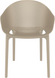 Комплект 2 стула Siesta Onto Sky Pro + Стол круглый Siesta Sky Folding Table 60 - Taupe