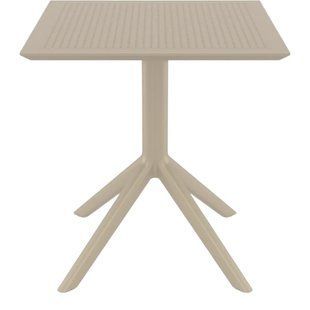 Cтол Siesta Onto Sky Table 70 Taupe реальная фотография