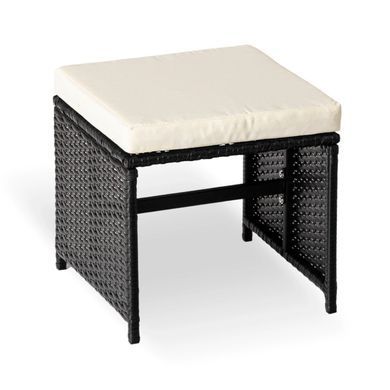 Комплект садових меблів MEBEL ELITE BONITO Чорний
