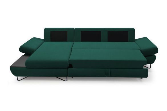Диван угловой раскладной LOFT Perfect Home Польша Зеленый