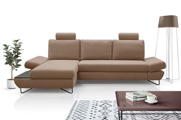 Диван угловой раскладной LOFT Perfect Home Польша Зеленый
