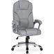 Стул офисный поворотный MEBEL ELITE BARNI 2 ткань Cерый