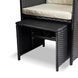 Комплект садових меблів MEBEL ELITE BONITO Чорний