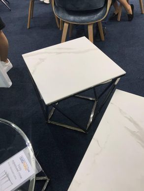 Журнальний столик SILVER B II Signal 50x50 Білий жива фотографія