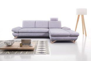Диван угловой раскладной AVESTA Perfect Home Польша Серый