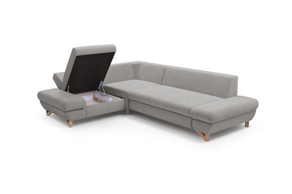 Диван угловой раскладной AVESTA II Perfect Home Польша Серый