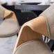 Стілець оксамитовий MEBEL ELITE DAKOTA Velvet, Дуб золотий / Беж