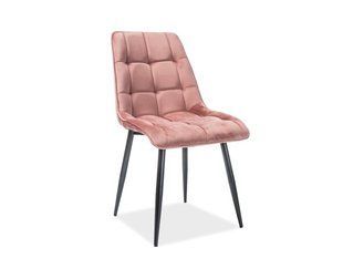 Стул CHIC Velvet Signal Античная Роза реальная фотография