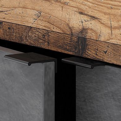 Комод MEBEL ELITE BLAGO 2 180 темний дуб жива фотографія