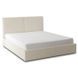 Кровать двуспальная MEBEL ELITE MARSYLIA 160x200 см Кремовая Букле