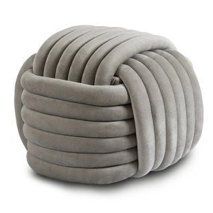 Пуф MEBEL ELITE MAGMA Сірий
