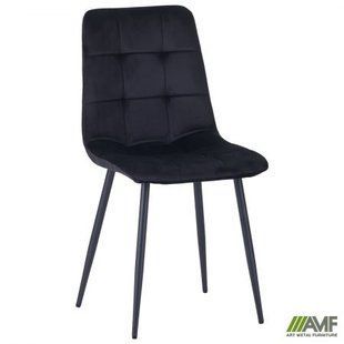 Стул Cherry Velvet AMF Черный реальная фотография