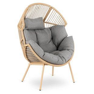 Крісло MEBEL ELITE CEZARE Сірий жива фотографія