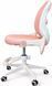 Крісло обертове дитяче з підставкою для ніг PERFECT KIDS ASTRONAUT PINK Perfect Home Україна Рожевий